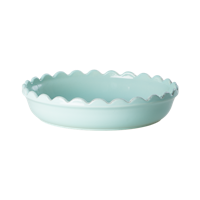 Tærteform i stentøj (mint 28 x 5 cm) - fra RICE