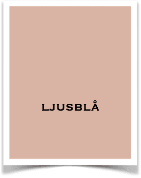 Ljusblå - Butik Bohème