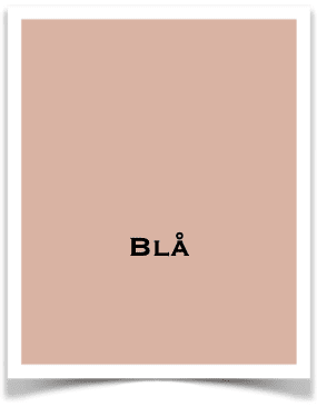 Blå - Butik Bohème