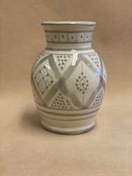 Urna 15cm, Gråvit