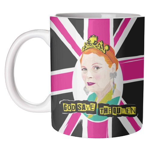 Mugg "God save the Queen"