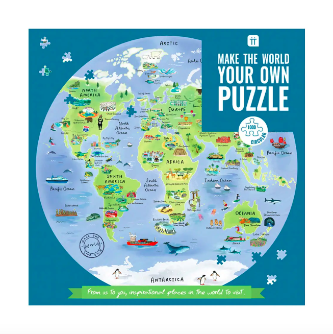 Make the world your own puzzle