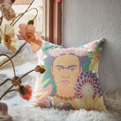Kuddfodral Frida Kahlo "Flores"
