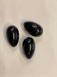 Obsidian Svart Ägg