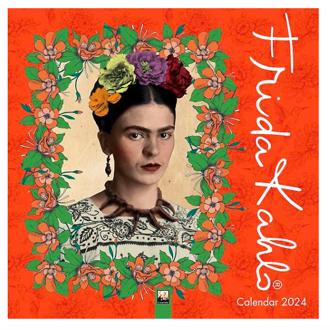 Frida Kahlo Wall Calendar 2024