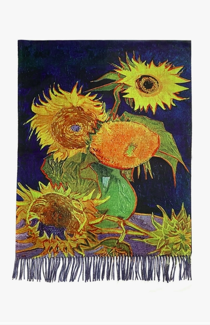 Halsduk Van Gogh - Sunflowers
