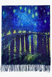 Halsduk Van Gogh - Starry Night over The Rhone