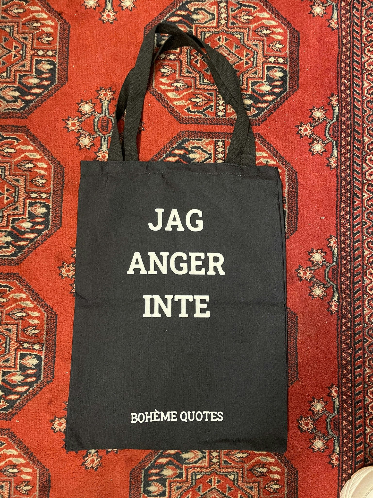 Tygkasse Bohème Quotes - Jag Anger Inte