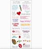 Klimt The Kiss - kort med stickers