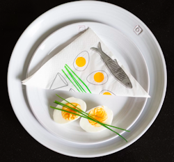 Servetter Sill och Ägg