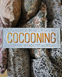 Metallskylt Cocooning
