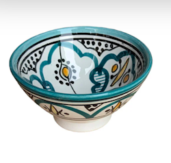 Skål 15 cm Klassisk Turkos