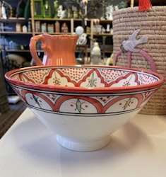 Skål 27 cm Röd