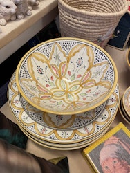 Skål 27 cm Gul