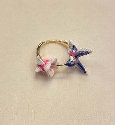 Ring Kolibri Blå