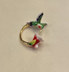 Ring Kolibri Grön