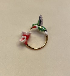 Ring Kolibri Grön