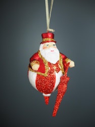 Tomte, rund med paraply