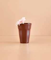 Melaminmugg Brun, 400ml