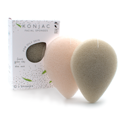 Konjac Ansiktssvamp för fet hud