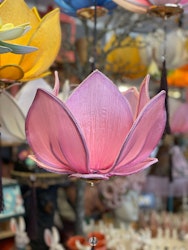 Lotuslampa Rosa