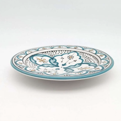 Assiette 20cm, Klassisk Turkos