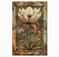 Kort Fairytale Woodland - White Flower