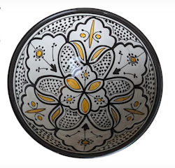 Skål 27 cm Klassisk Svart