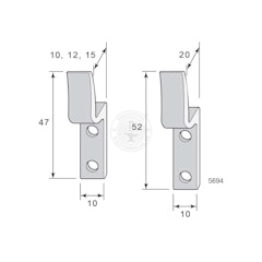 Hake 5694M 10mm