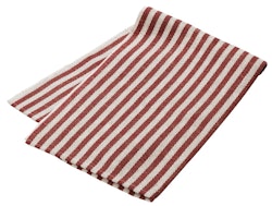 Röd randig handduk från Gysinge