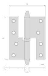 Gångjärn 5128L