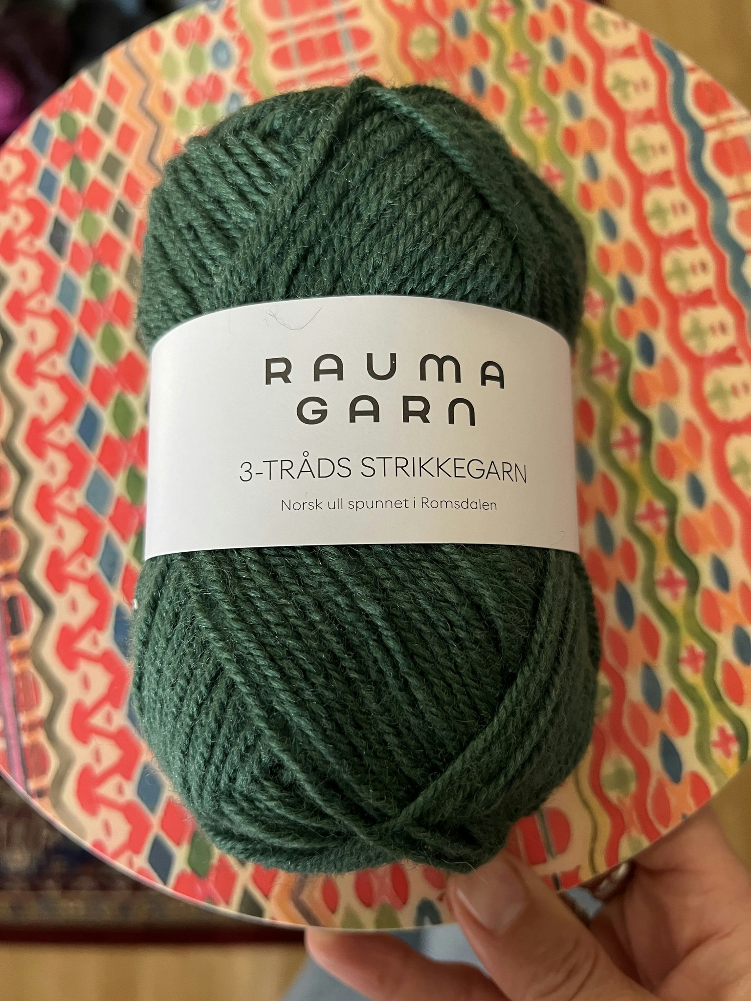 Rauma tretråds strikkegarn