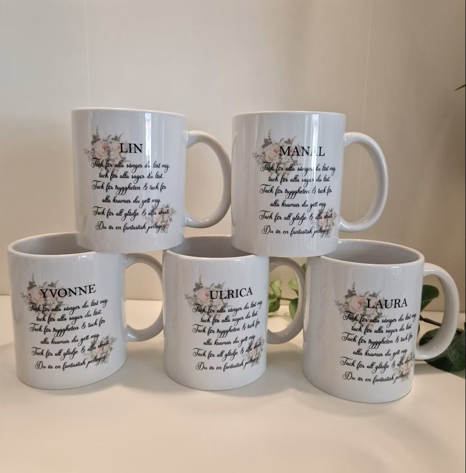 PEDAGOG, FRÖKEN & LÄRARE  - Wermlands Design