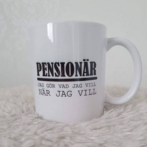 Pensionärs mugg