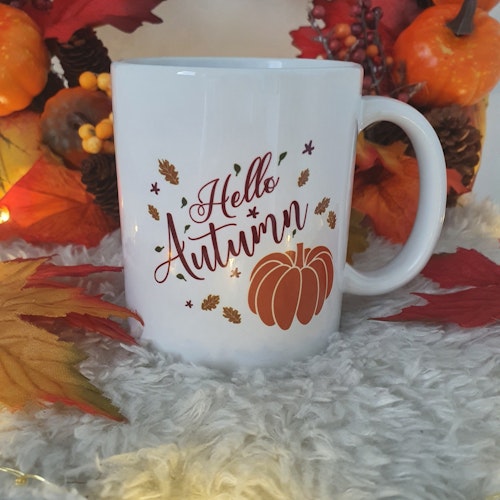 Höstmugg- Hello Autumn
