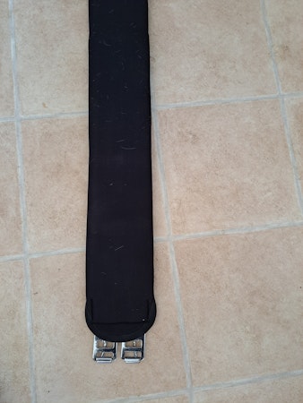 Sadelgjord svart, 120 cm