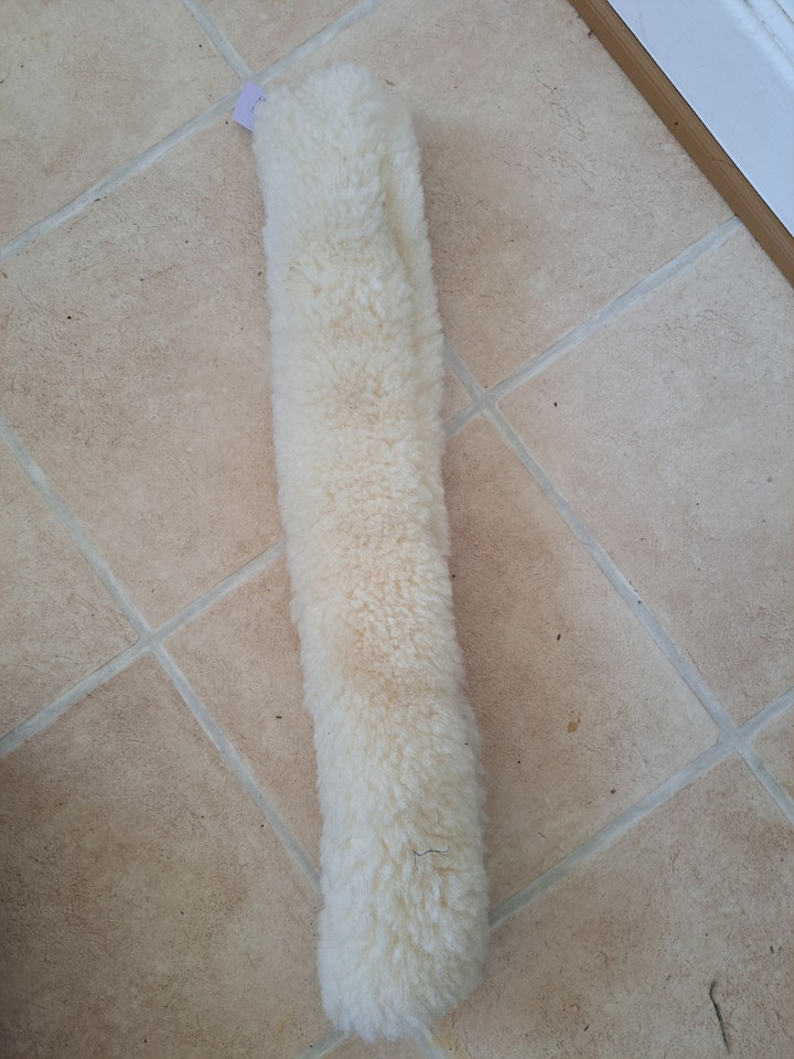 Fluff 50 cm, fårskinn