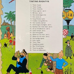 Tintins äventyr - De sju kristallkulorna - Herge - Tintin