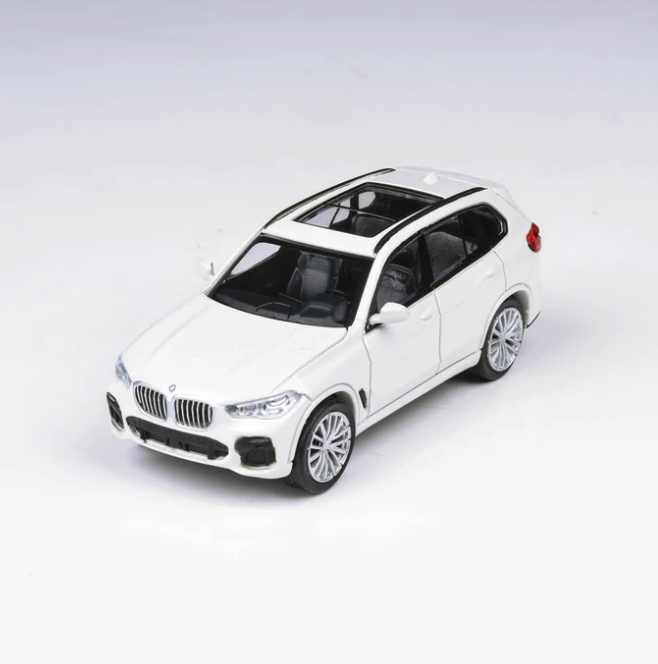 Skala 1/64 Mycket exklusiv BMW X5 Vit från Para 64 - Skadad förpackning