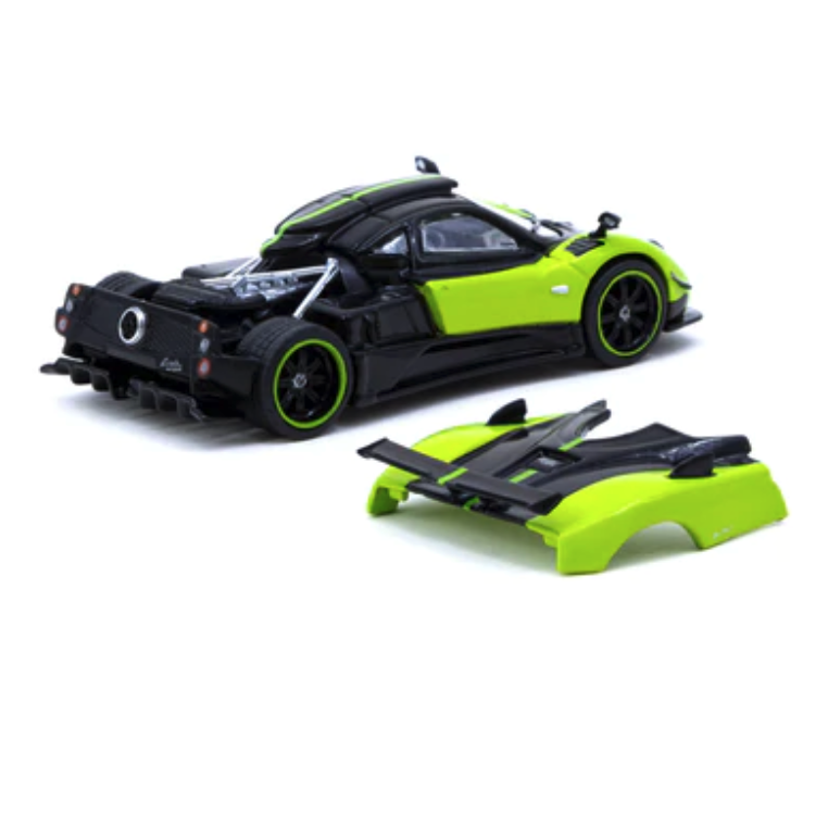 Skala 1/64 Pagani Zonda Cinque Verde Firenze från TARMAC works