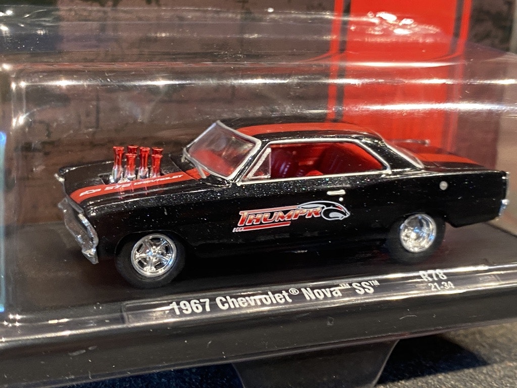 Skala 1/64 Chevrolet Nova SS 67' fr M2