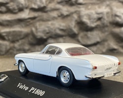 Skala 1/43 Volvo P1800 vit fr Atlas Editions