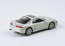 Skala 1/64 Mitsubishi 3000 GTO, Glaciär pearl white RHD fr Para 64