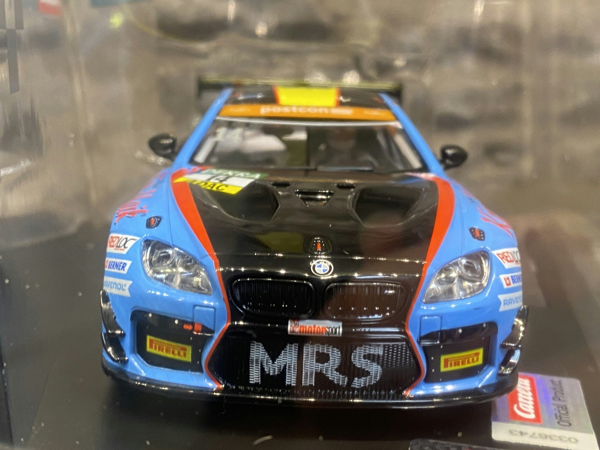 Skala 1/32 Analog bil till bilbana fr Carrera: BMW M6 GT3 "Molitor Racing, No.14"