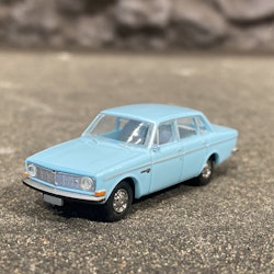 Skala 1/87 H0 - Volvo 144 (140), Light blue fr Brekina