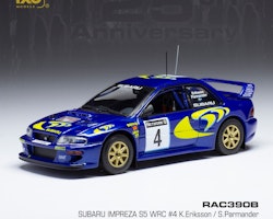 Skala 1/43 SUBARU IMPREZA S5 WRC Eriksson/Parmander RAC Rally 97' fr IXO Models