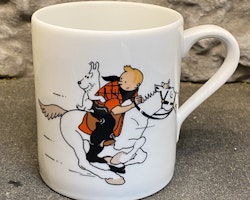 Mugg - Tintin i Amerika / Mug - Tintin in America fr Moulinsart