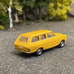 Skala 1/87 - Opel Kadett B Caravan, yellow fr Brekina