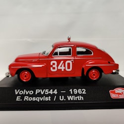 Skala 1/43, 1962 Volvo PV544 #340 Monte Carlo fr Atlas Editions - Fotoexemplar