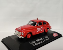 Skala 1/43, 1962 Volvo PV544 #340 Monte Carlo fr Atlas Editions - Fotoexemplar